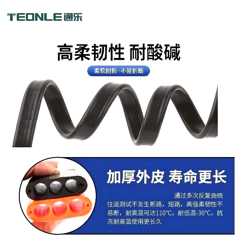 PUR聚氨酯扁形電纜-起重機(jī)行車電纜