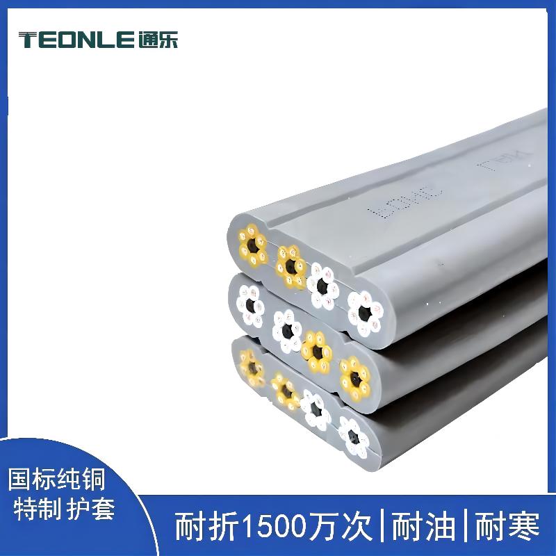 PUR聚氨酯扁形電纜-起重機(jī)行車電纜