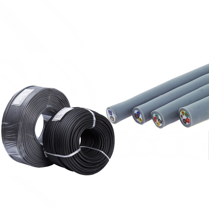 銅芯TRVV拖鏈電纜高柔性坦克軟電纜耐彎耐折