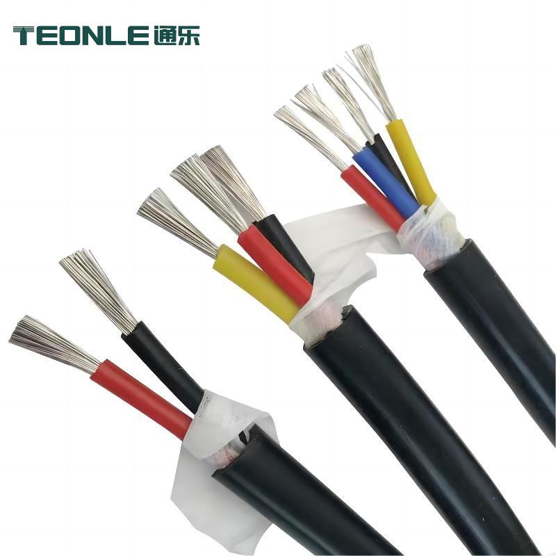 耐高低溫 防火阻燃 2/3/4芯 高溫硅膠線