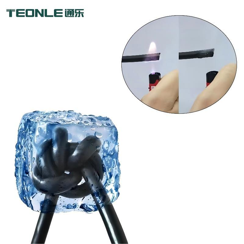 耐彎曲＞1千萬(wàn)次循環(huán)工業(yè)機(jī)器人拖鏈線纜PUR護(hù)套