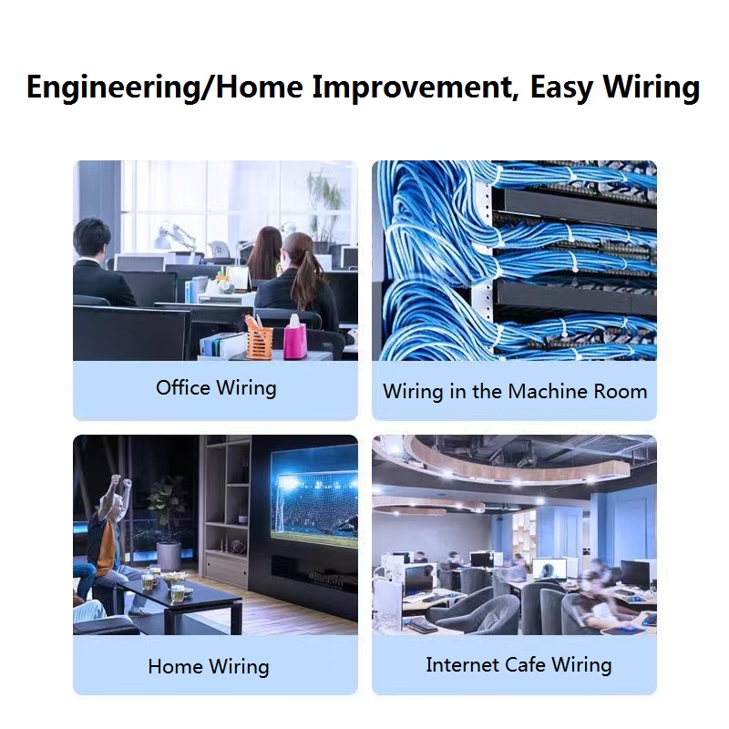 通樂Cat5e Cat6網(wǎng)絡(luò)跳線電阻低傳輸更穩(wěn)定高柔電纜